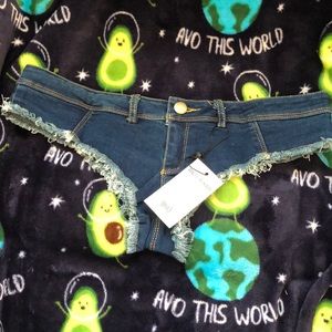 NWT micro booty short